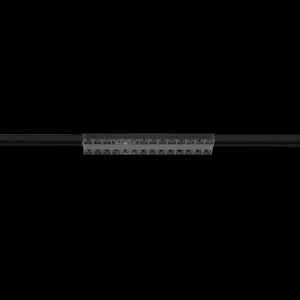 SIGHT EVO, 3~ Spot, double, rechteckig, 4000 K, 25 W, 60°, schwarz