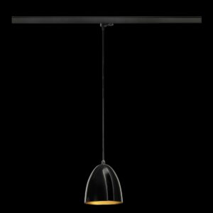 PARA CONE 14, Pendelleuchte für 3 Phasen System, GU10, schwarz/gold