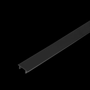 S-TRACK Abdeckung Schiene, 2 m, schwarz