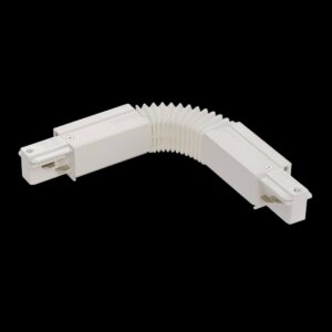 FLEX-VERBINDER, für EUTRAC Hochvolt 3Phasen-Aufbauschiene, weiß