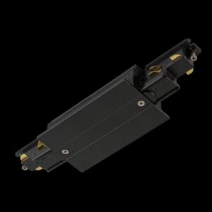 S-TRACK Längsverbinder, 3-Phasen-Einbauschiene, mit Einspeisemöglichkeit, DALI, PHASE, schwarz