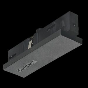 MITTELEINSPEISER, für EUTRAC Hochvolt 3Phasen-Aufbauschiene, schwarz