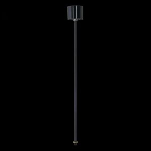 PENDELABHÄNGUNG, für EUTRAC Hochvolt 3Phasen-Aufbauschiene, starr, schwarz, 60 cm, M13 Gewinde