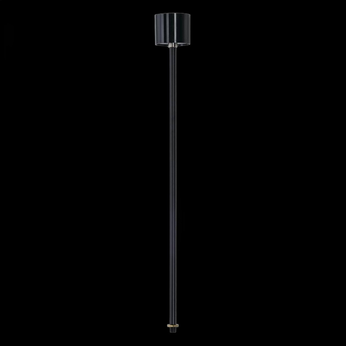 PENDELABHÄNGUNG, für EUTRAC Hochvolt 3Phasen-Aufbauschiene, starr, schwarz, 60 cm, M13 Gewinde