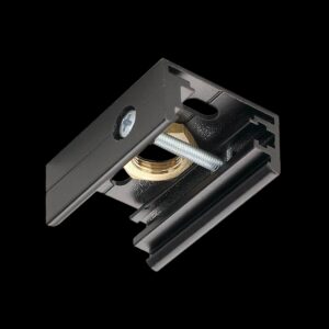 PENDELCLIP, für EUTRAC Hochvolt 3Phasen-Aufbauschiene, schwarz, M13 Gewinde