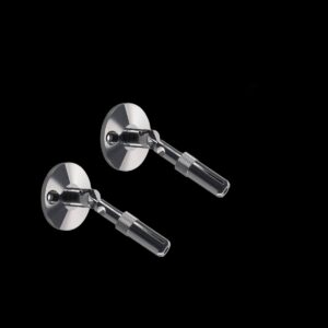 WANDHALTER, für Niedervolt-Seilsystem, chrom, 2 Stück, 10 cm