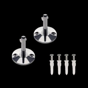 UMLENKER, für Tenseo Niedervolt-Seilsystem, chrom, 2 Stück, 6 cm