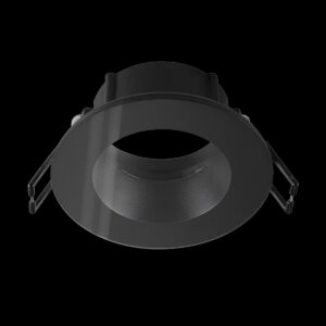 NEW TRIA® 68, Deckeneinbauring, D: 8.3 H: 3.55 cm, IP 65, inkl. Glas, schwarz