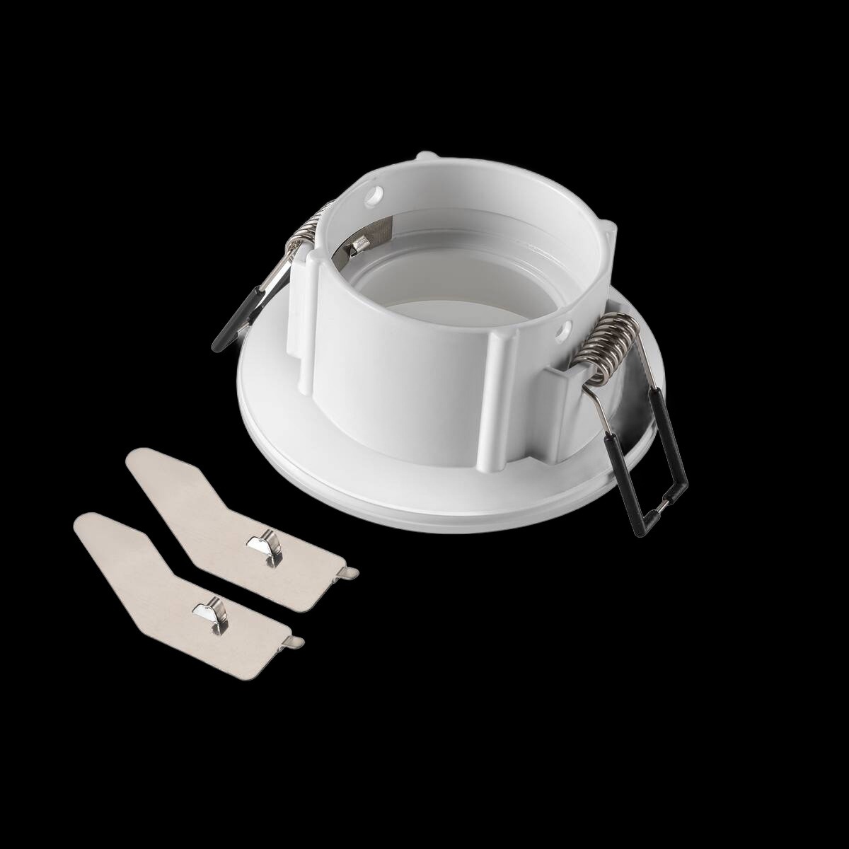 NEW TRIA® 68, Deckeneinbauring, D: 8.3 H: 3.55 cm, IP 65, inkl. Glas, weiß – Bild 2