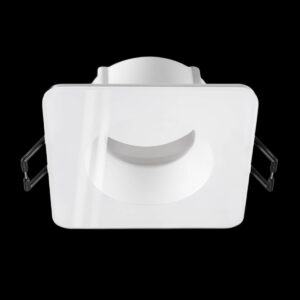 NEW TRIA® 68, Deckeneinbauring, L: 8.3 B: 8.3 H: 3.55 cm, IP 65, inkl. Glas, weiß