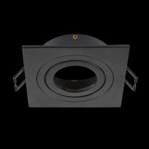 NEW TRIA® 75, Deckeneinbauring, L: 9 B: 9 H: 2.6 cm, IP 20, schwarz