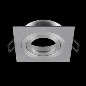 NEW TRIA® 75, Deckeneinbauring, L: 9 B: 9 H: 2.6 cm, IP 20, aluminium