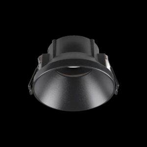 NEW TRIA® 75, Deckeneinbauring, vertieft, Aufsatz, D: 8.2 H: 4.9 cm, IP 20, schwarz