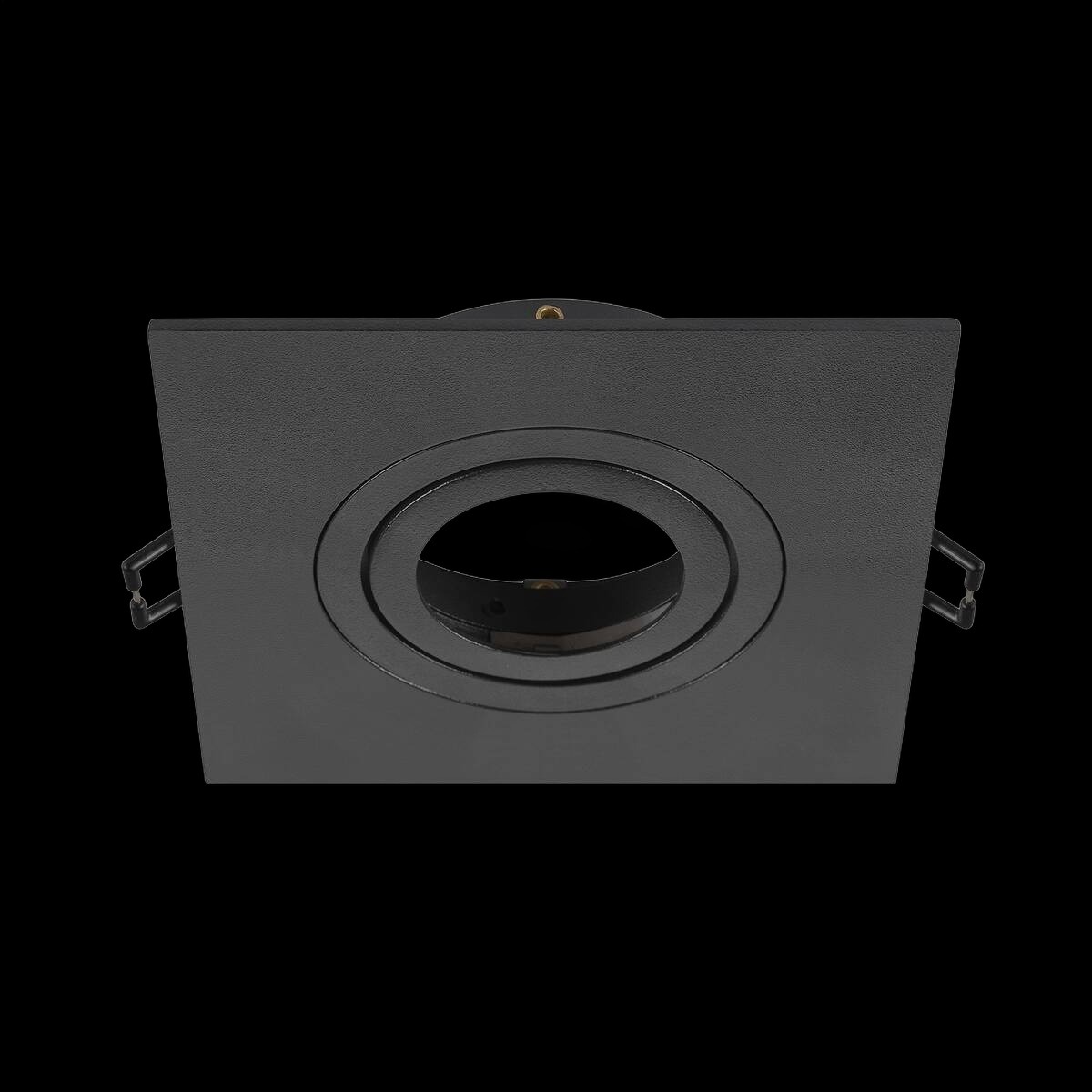 NEW TRIA® 75 XL, Deckeneinbauring, L: 11 B: 11 H: 2.6 cm, schwarz