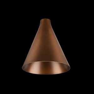 LALU® CONE 15, Leuchtenschirm, Mix&Match, H:17 cm, bronze