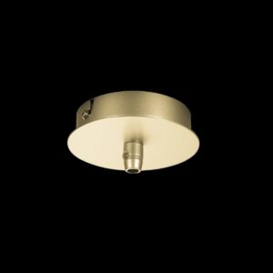 FITU single Rosette, soft gold