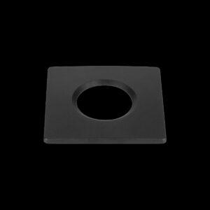 UNIVERSAL DOWNLIGHT Abdeckung, für Downlight, IP65, eckig, schwarz