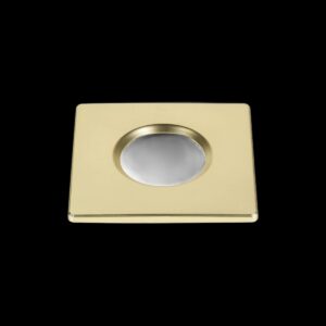UNIVERSAL DOWNLIGHT Abdeckung, für Downlight, IP65, eckig, gold matt