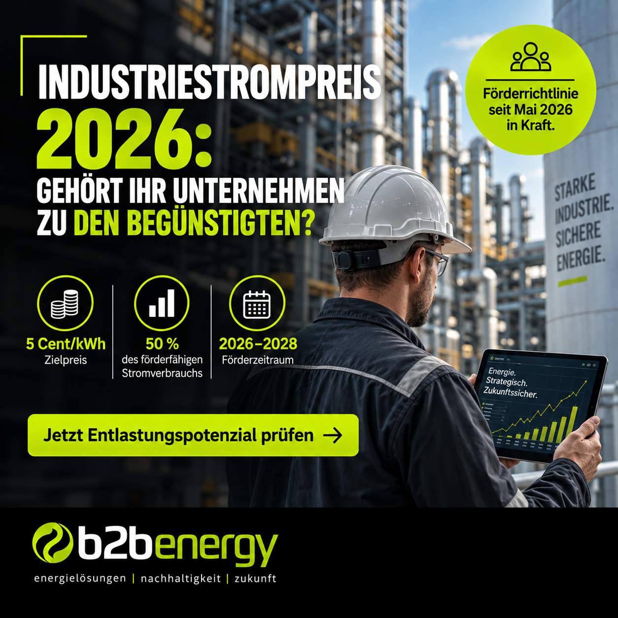 Industriestrom 2026